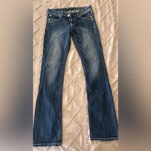 Express Women's Blue Boot Cut Jeans